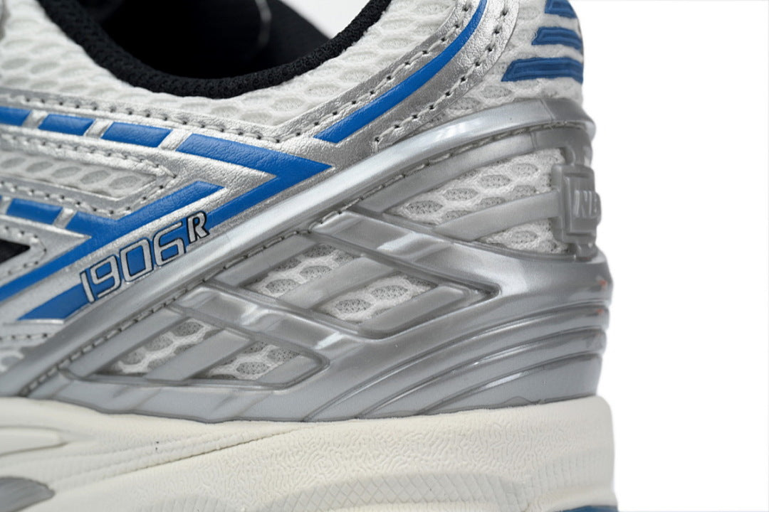 New Balance 1906R White Silver Blue Womens Mens Retro Mesh Sneakers