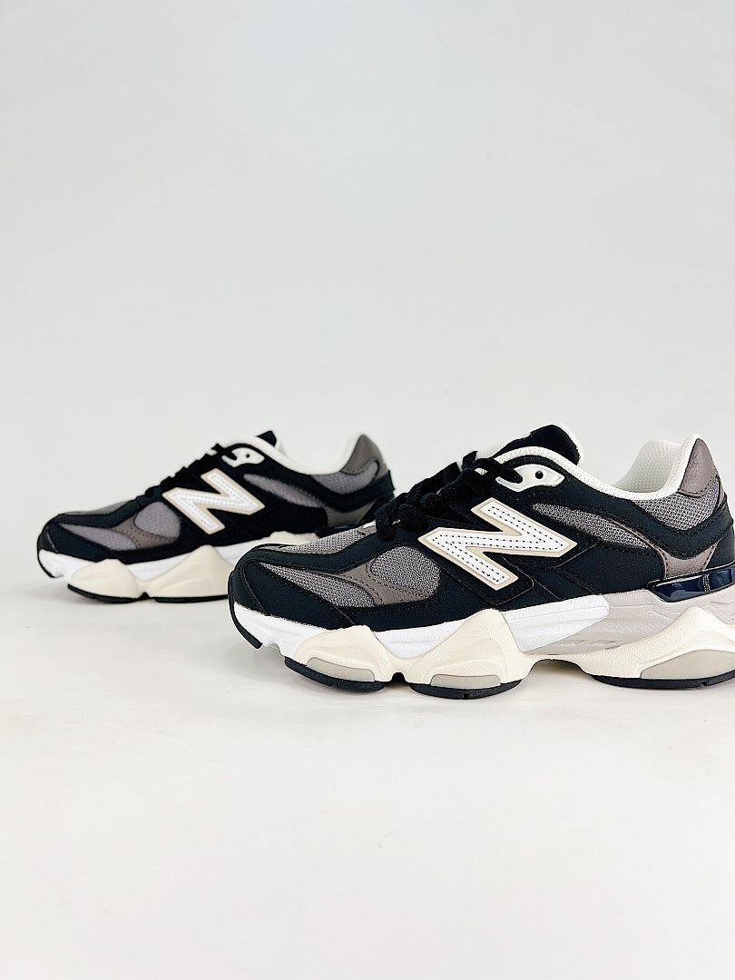 New Balance 9060 U9060510 Black Grey Cream Mesh Chunky Retro Sneakers for Women and Men
