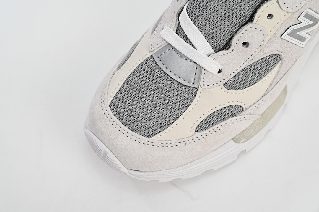 New Balance 992 M992NC Off White Grey Retro Sneakers Women Men