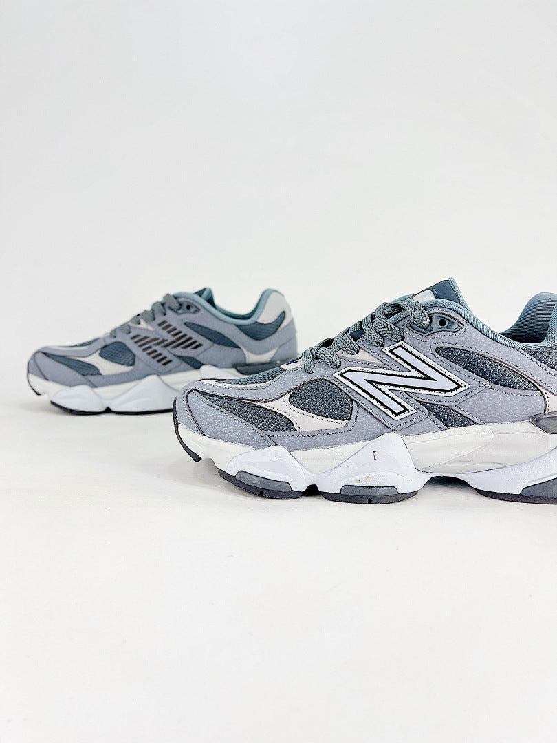 New Balance 9060 U9060FGG Grey White Retro Chunky Mesh Sneakers for Women and Men