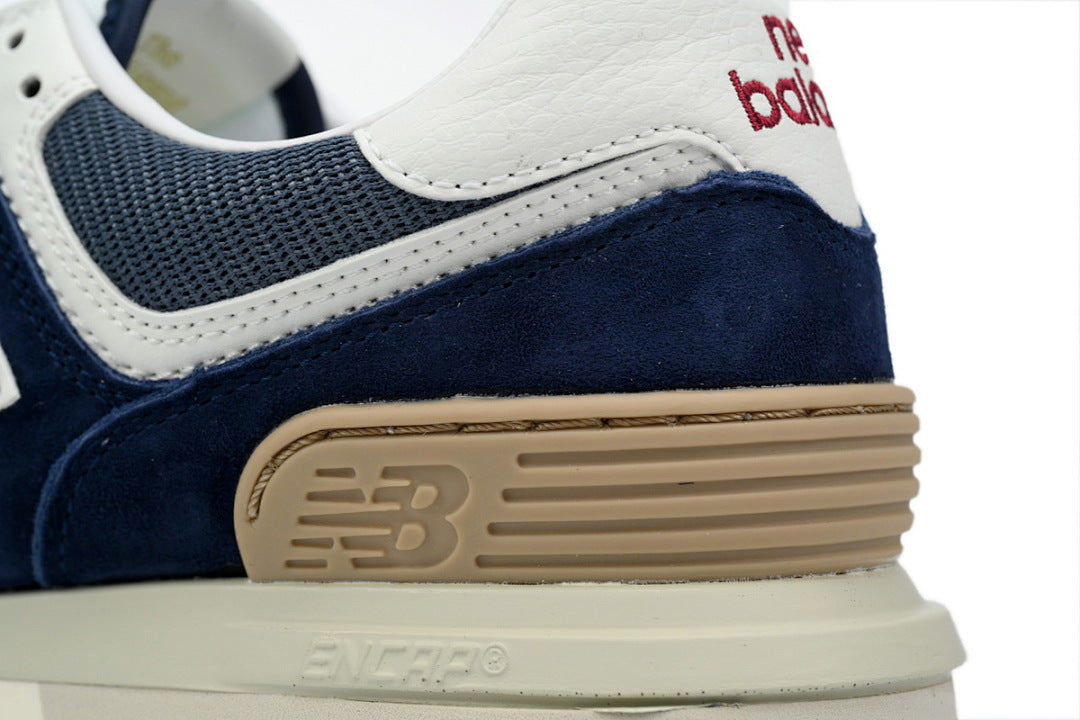 New Balance 574 Legacy U574LGBB Navy White Retro Sneakers | Women's & Men's Casual Shoes