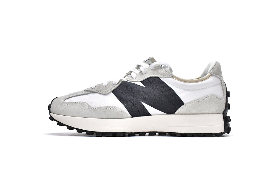 New Balance 327 'Sea Salt Black' MS327FE Retro Suede Running Shoes – Men's & Women's Unisex Sneakers