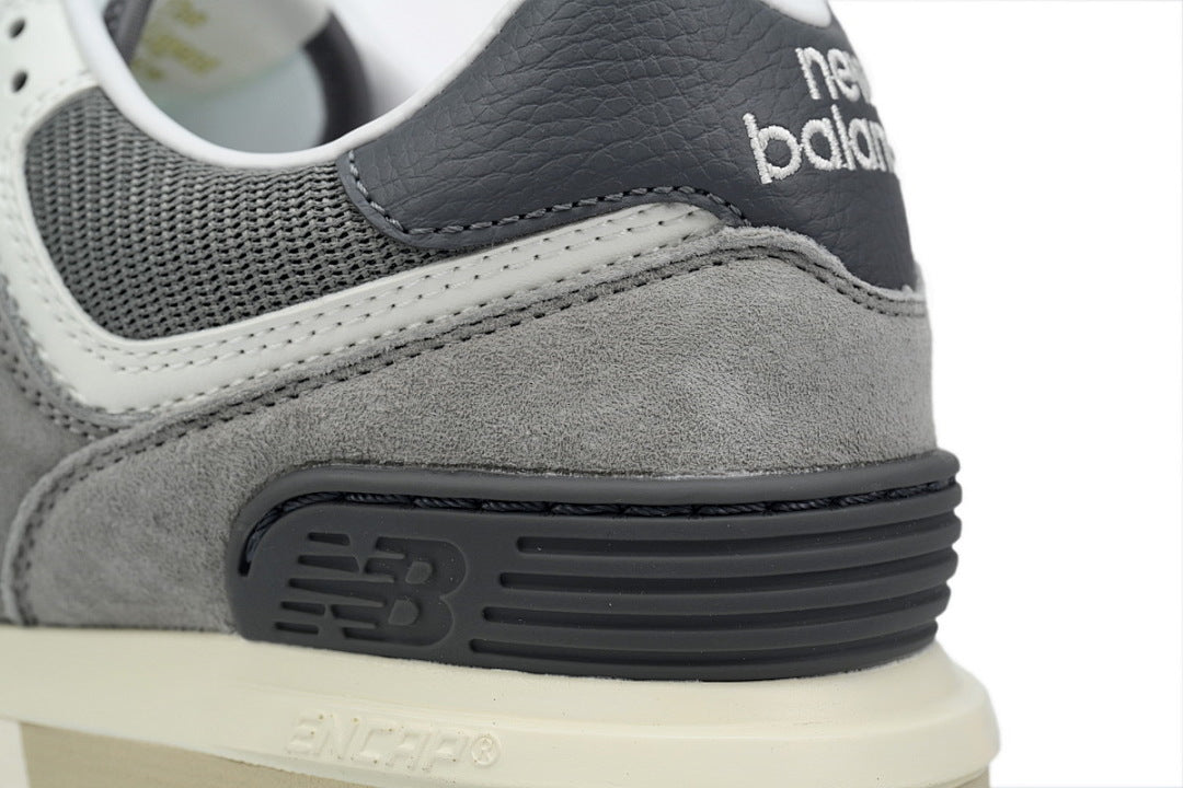 New Balance 574 Legacy U574LGT1 Grey Black Retro Sneakers | Women's & Men's Casual Shoes