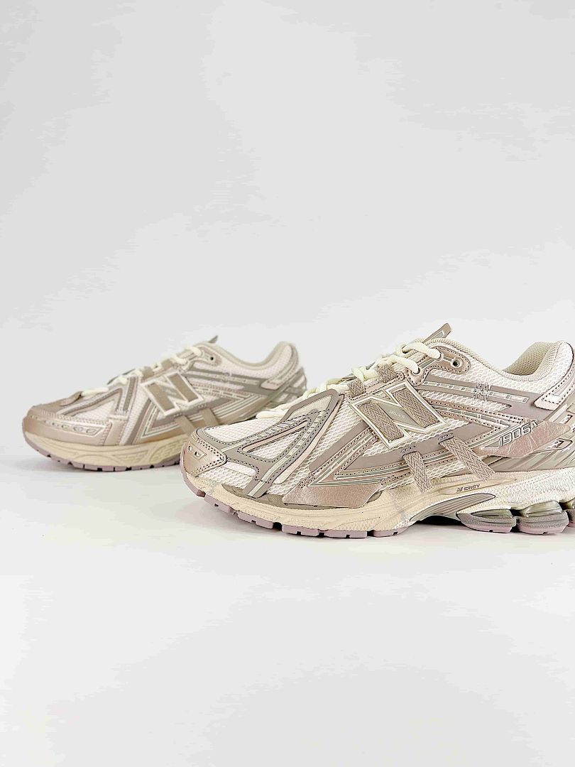 New Balance 1906A Cream Beige Taupe Womens Mens Deconstructed Retro Mesh Sneakers