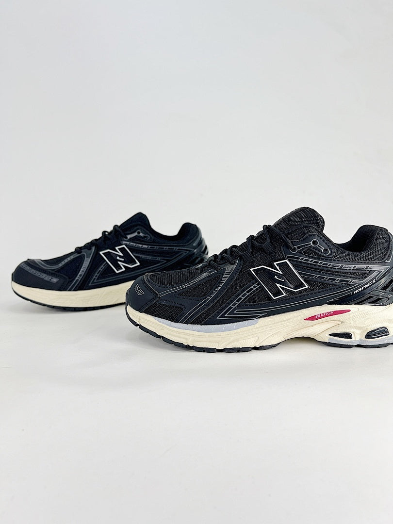 New Balance 1906R Black Cream Womens Mens Retro Mesh Sneakers