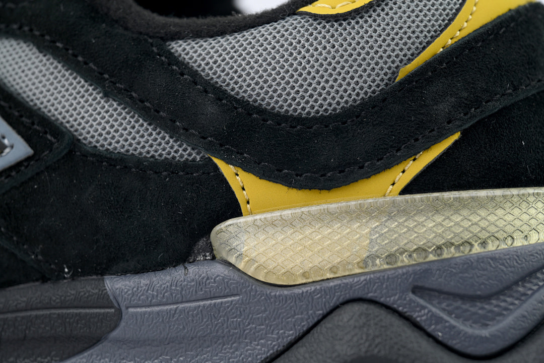 New Balance 9060 Black Yellow U9060TRZ Women's & Men's Retro Chunky Sneakers