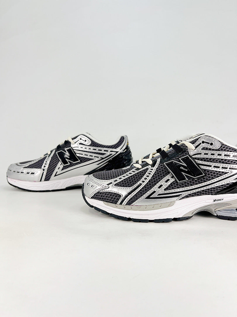New Balance 1906R Womens Mens Black Silver Mesh Retro Runner Sneakers