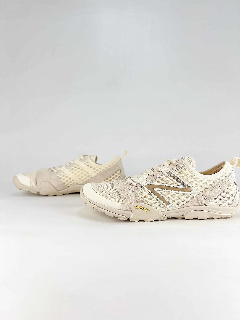 New Balance MT10O MT10O71X Cream Beige Mesh Low Profile Sneakers for Women and Men