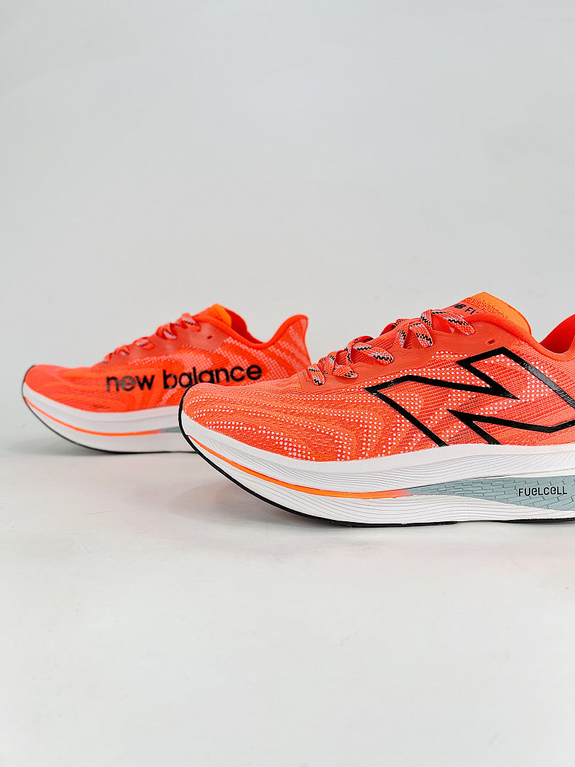 New Balance FuelCell Elite v3 Orange Womens Mens Low Top Running Shoes