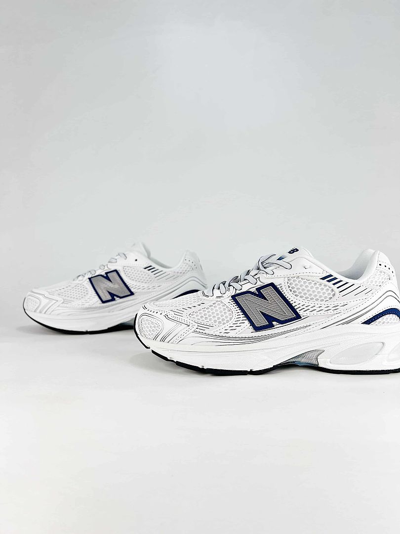New Balance 2010 U20103SG White Silver Navy Retro Sneakers Women Men