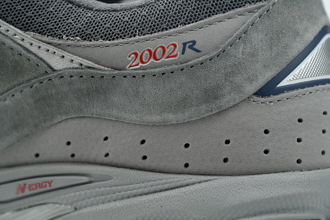 New Balance 2002R M2002RHG Grey Indigo Womens Mens Retro Mesh Sneakers