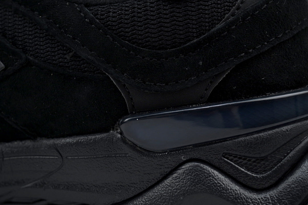 New Balance 9060 Triple Black U9060BPM Women's & Men's Retro Chunky Sneakers