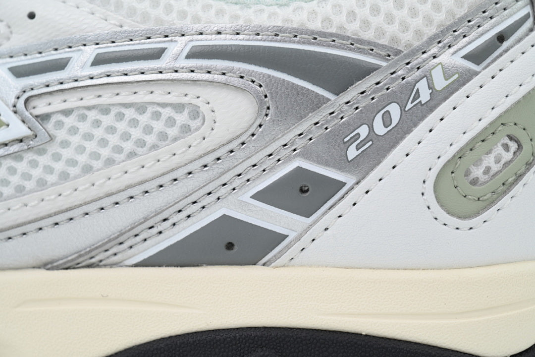 New Balance 204L 'Silver Metallic Sage Green' U204LSWB Women's & Men's Retro Low-Top Sneakers