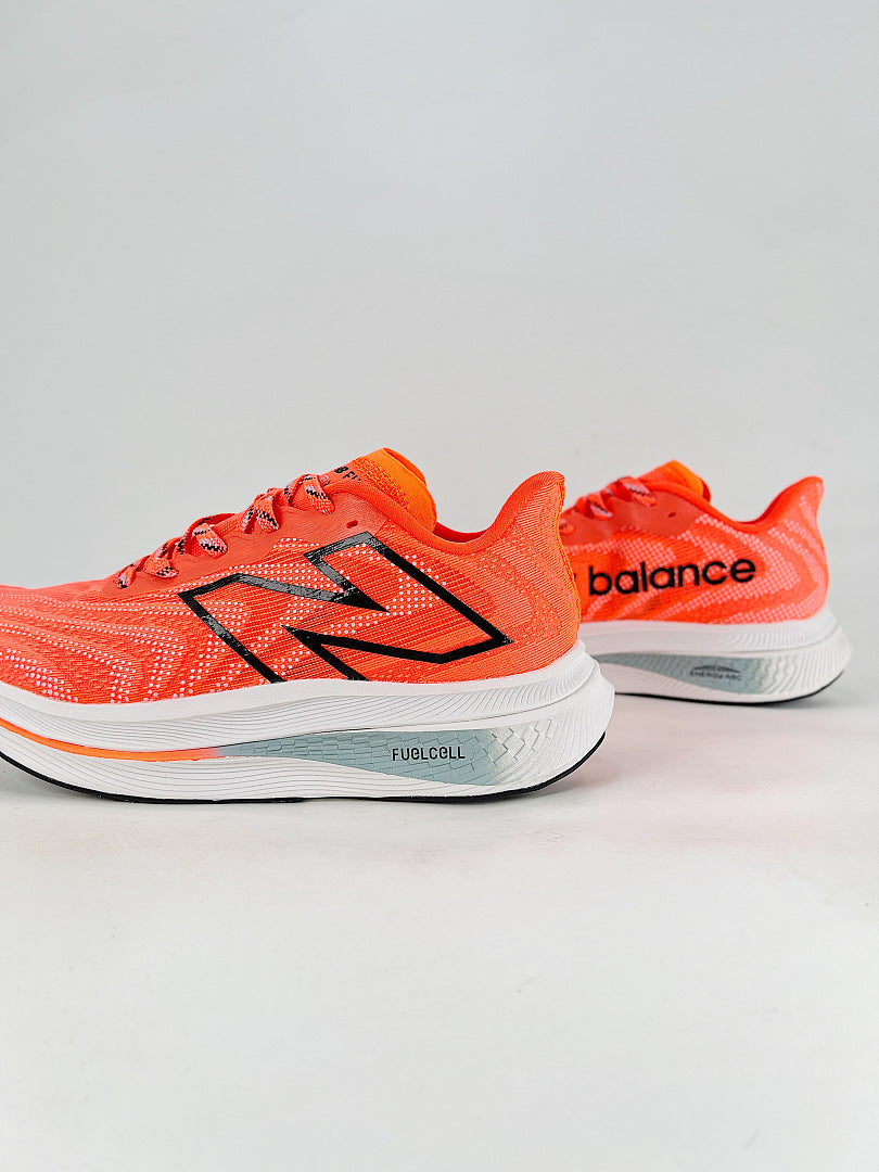 New Balance FuelCell Elite v3 Orange Womens Mens Low Top Running Shoes