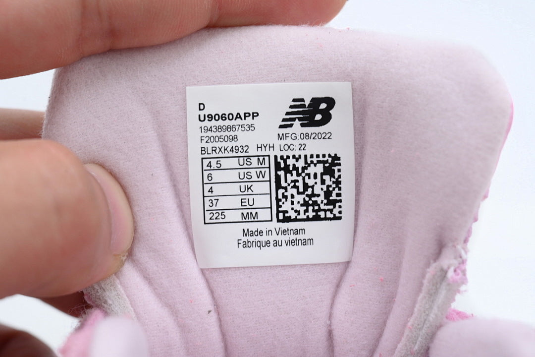 New Balance 9060 'Pink Overdye' U9060APP Women's & Men's Retro Chunky Sneakers