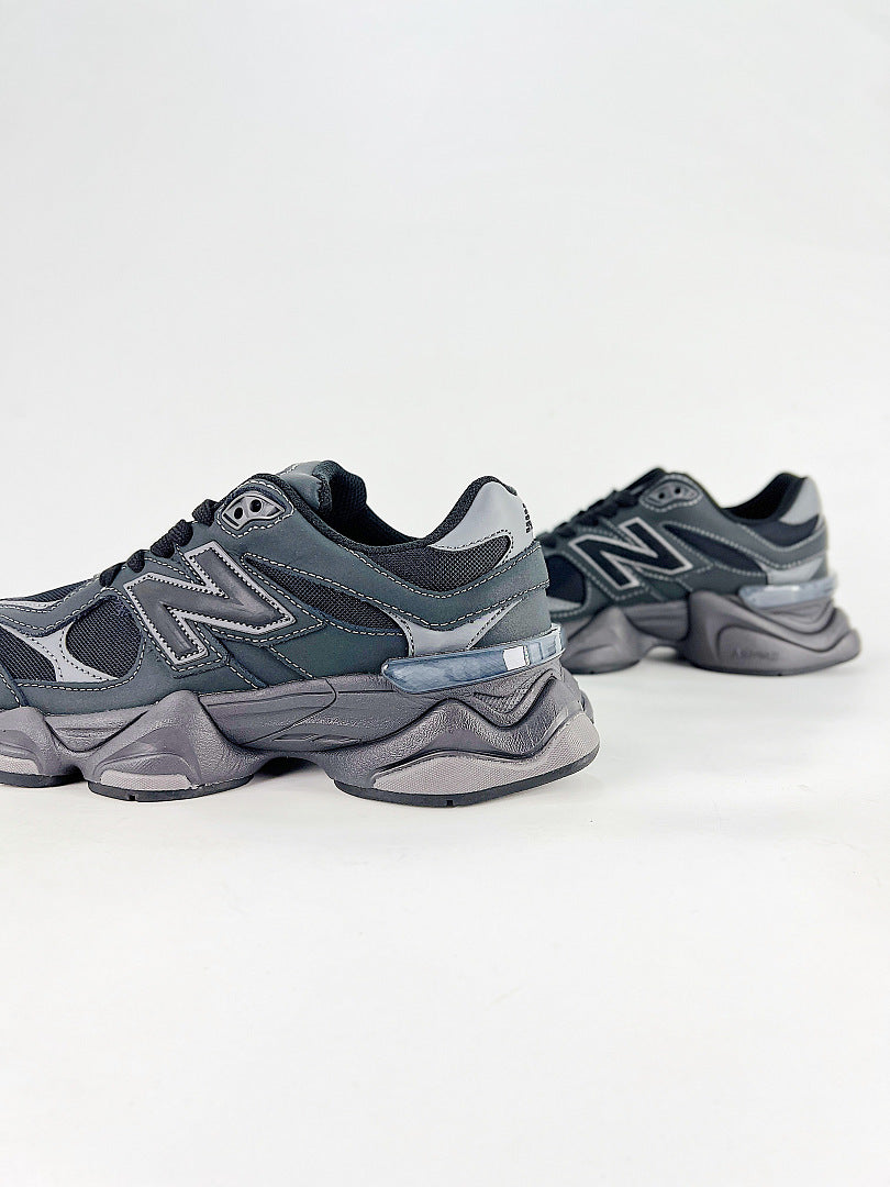 New Balance 9060 U906079e Dark Grey Blue Black Retro Chunky Sneakers for Women and Men