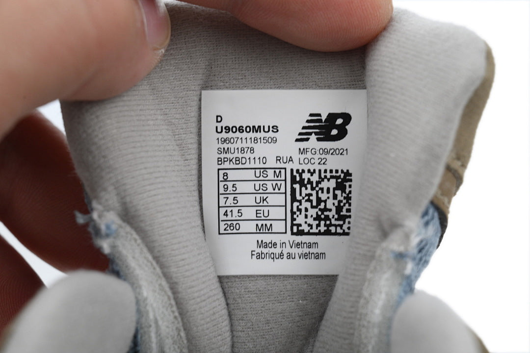 New Balance 9060 Cherry Blossom Pack Mushroom U9060MUS Women's & Men's Retro Chunky Sneakers