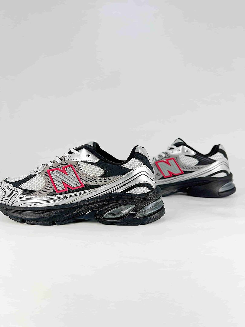 New Balance 2010 U2010203 Silver Black Pink Retro Sneakers Women Men