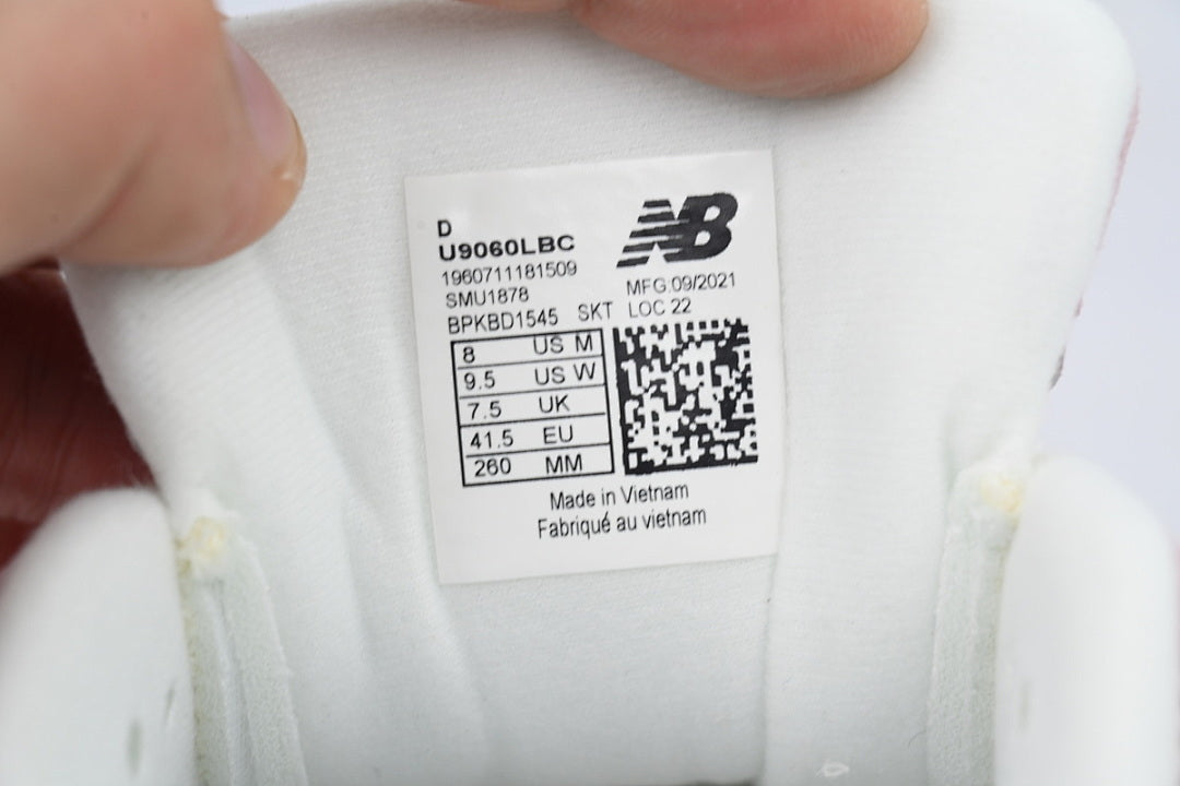New Balance 9060 'Rose Sugar Ice Wine' U9060LBC Women's & Men's Retro Chunky Sneakers