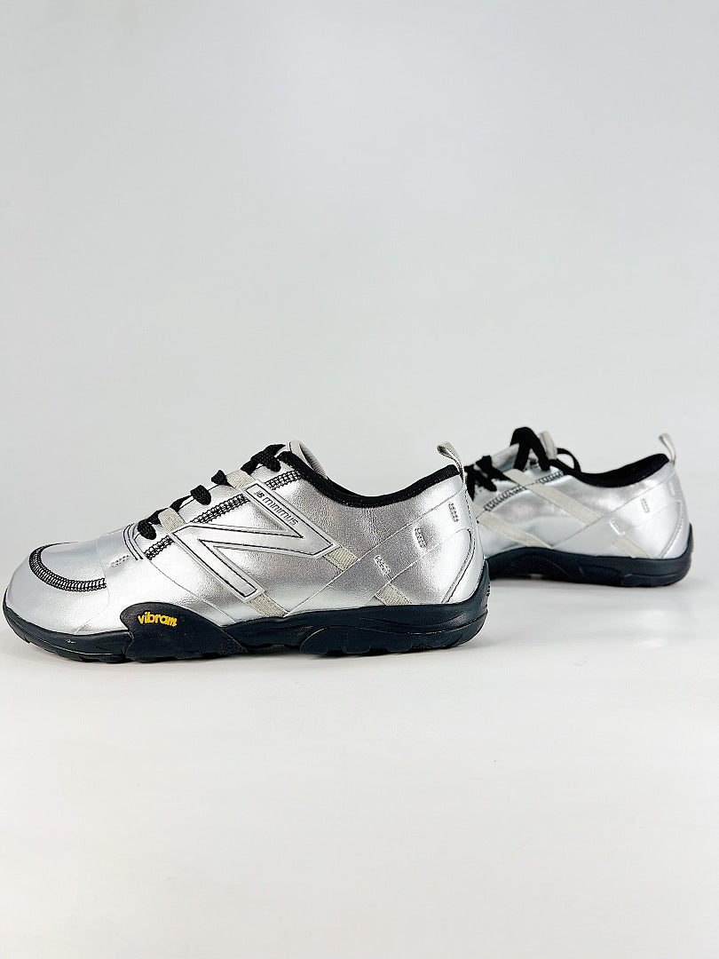 New Balance MT10O MT10O8SW Metallic Silver Black Low Profile Casual Sneakers for Women and Men