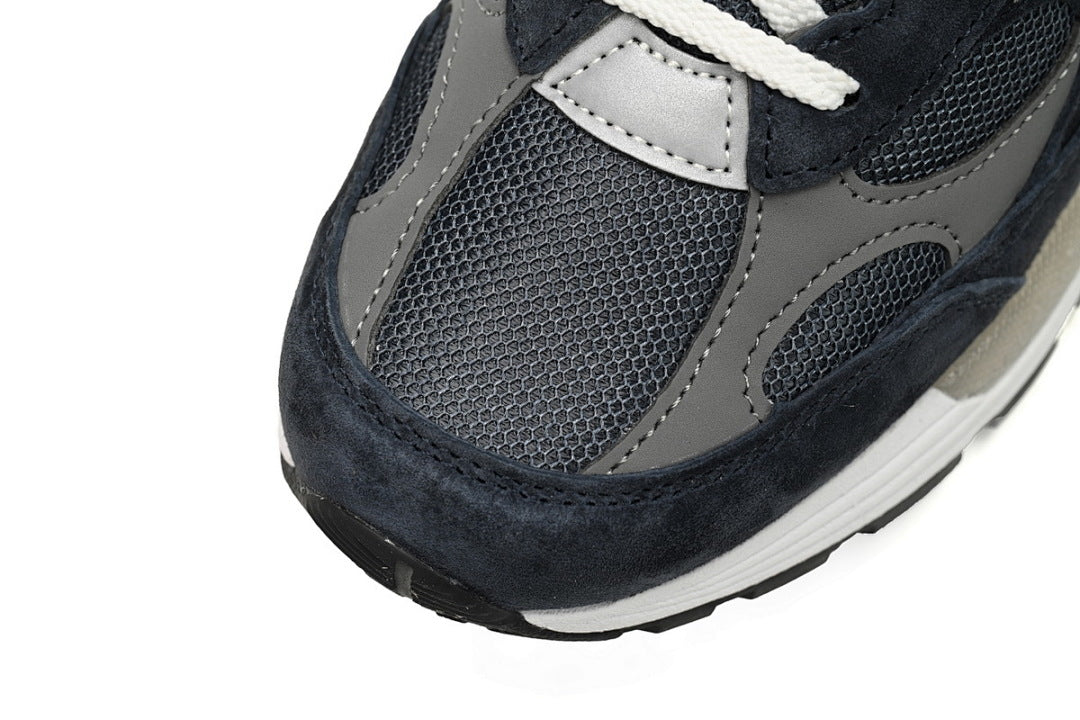 New Balance 992 M992GG Black Grey White Retro Sneakers Women Men