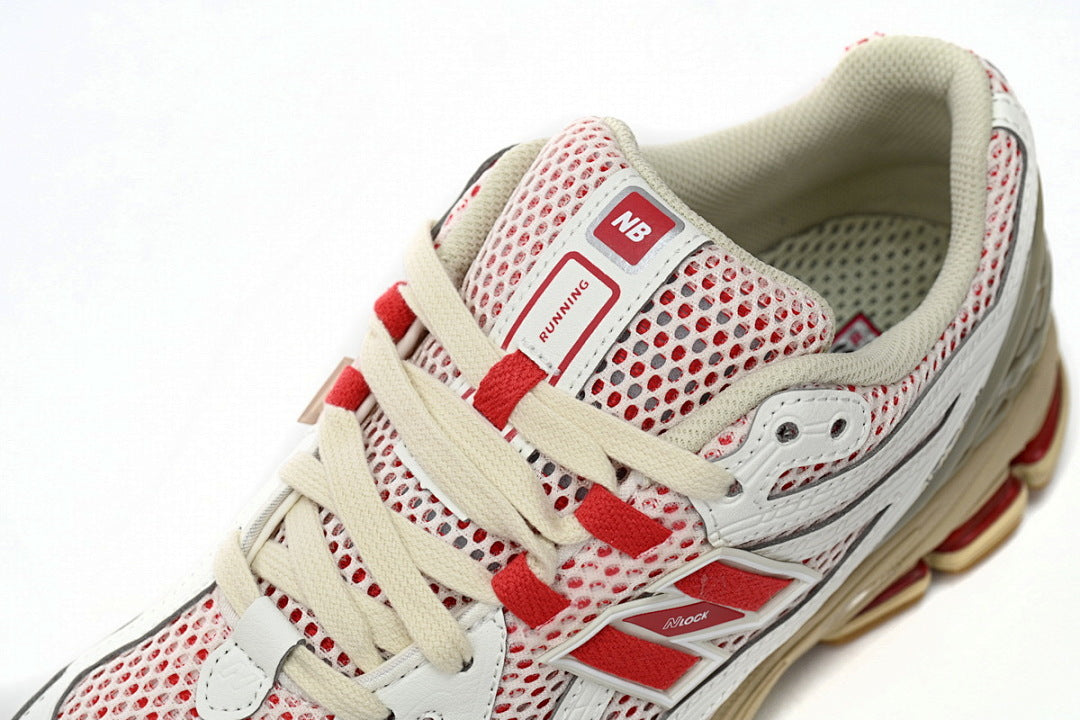 New Balance 1906R M1906RO White Red Womens Mens Retro Mesh Sneakers