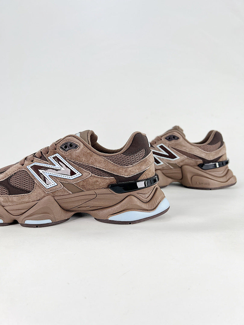 New Balance 9060 U9060622 Brown Mesh Retro Chunky Sneakers for Women and Men