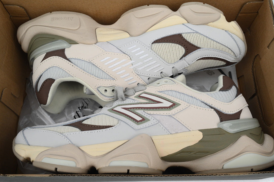 New Balance 9060 'Grey Matter Timberwolf' U9060FNA Women's & Men's Retro Chunky Sneakers