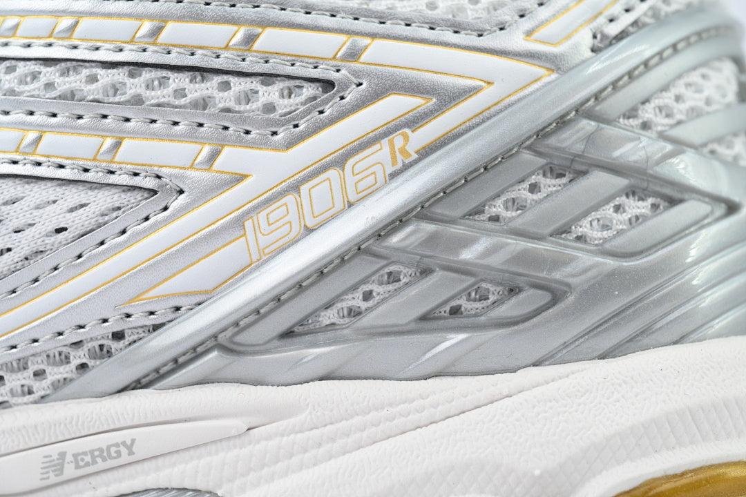 New Balance 1906R M1906RI White Silver Gold Womens Mens Retro Mesh Sneakers