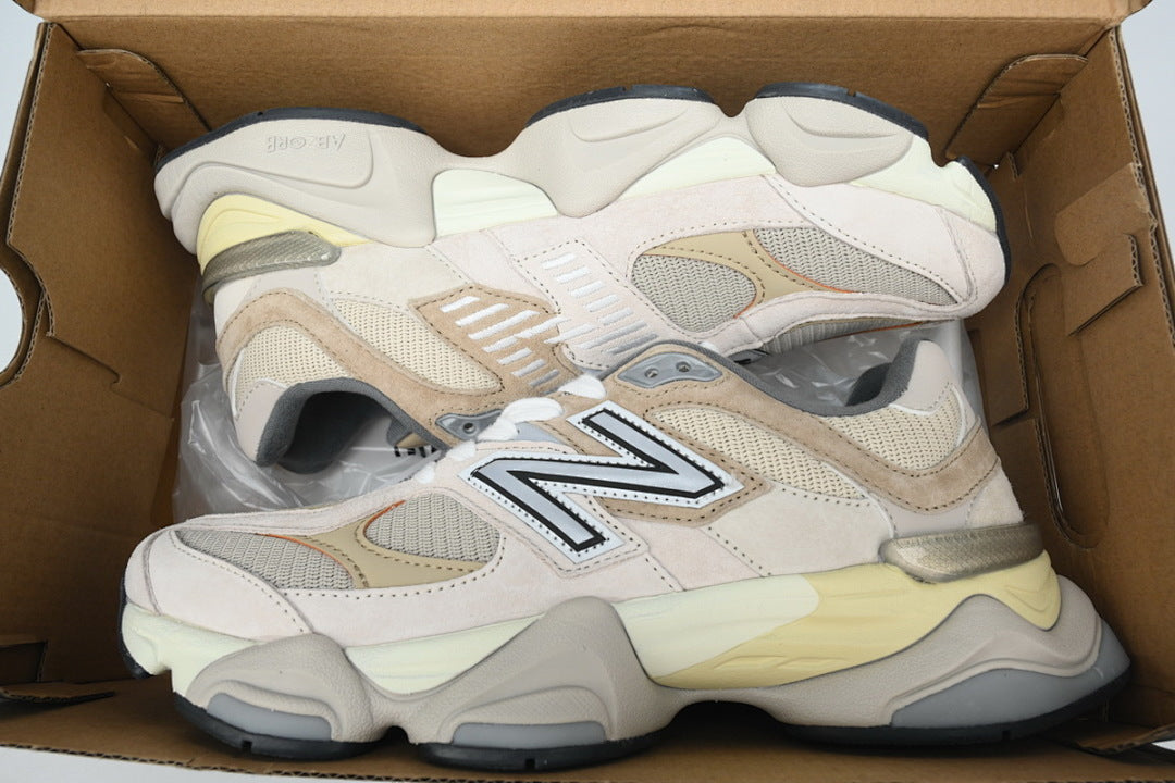 New Balance 9060 'Sea Salt' U9060MAC Women's & Men's Beige Retro Chunky Sneakers