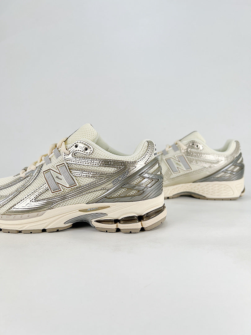 New Balance 1906R U1906RCN Silver Cream Womens Mens Retro Mesh Sneakers