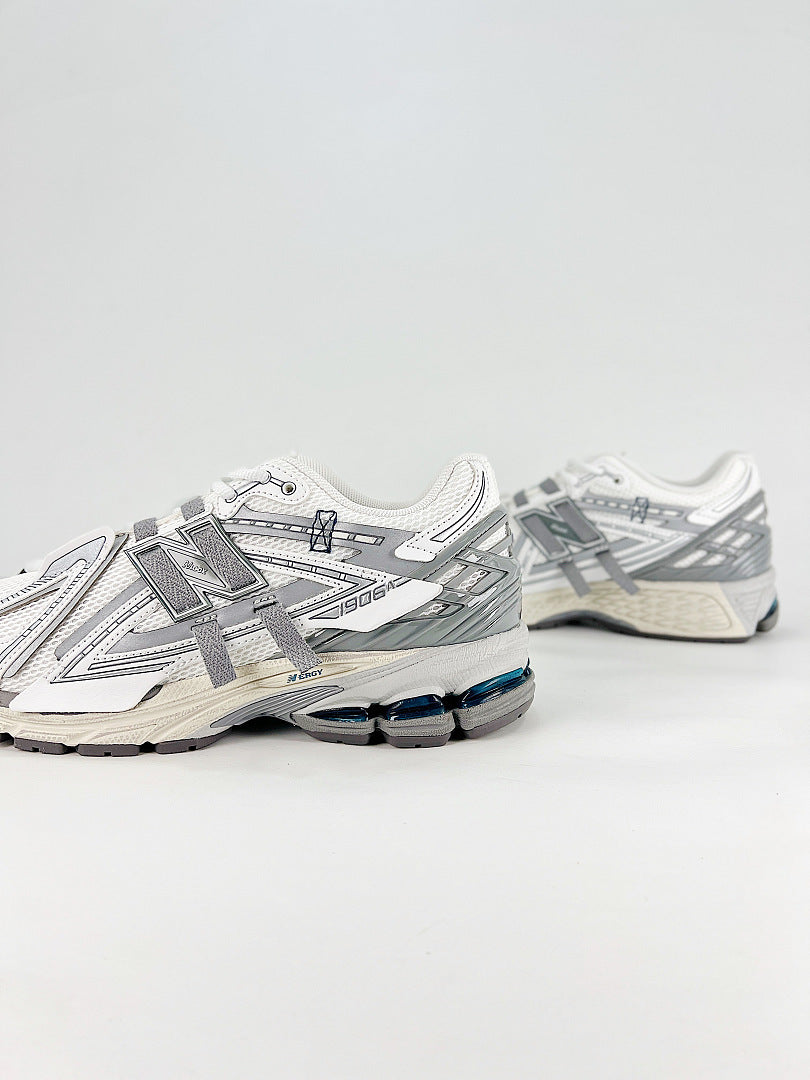 New Balance 1906 U190643N White Silver Grey Womens Mens Retro Deconstructed Mesh Sneakers
