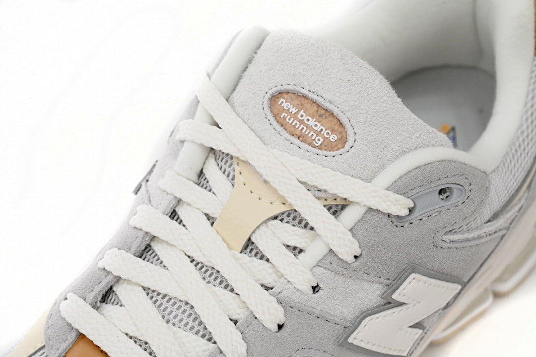 New Balance 2002R M2002RSB Light Grey Cream Retro Sneakers Women Men Casual Shoes