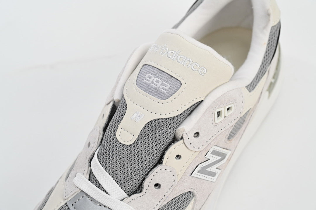 New Balance 992 M992NC Off White Grey Retro Sneakers Women Men