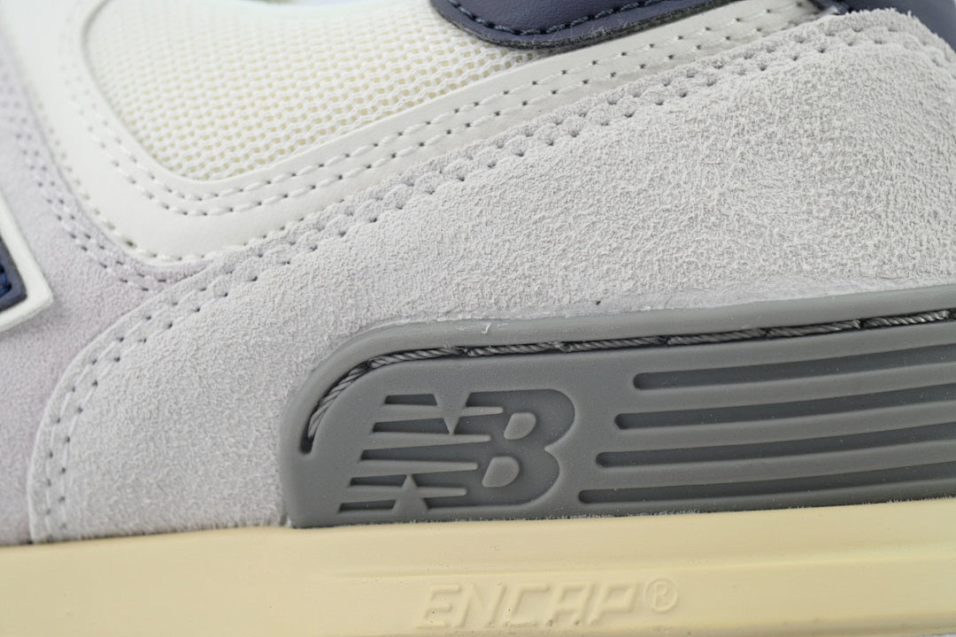 New Balance 574 Legacy U574LGAN White Grey Retro Sneakers | Women's & Men's Casual Shoes