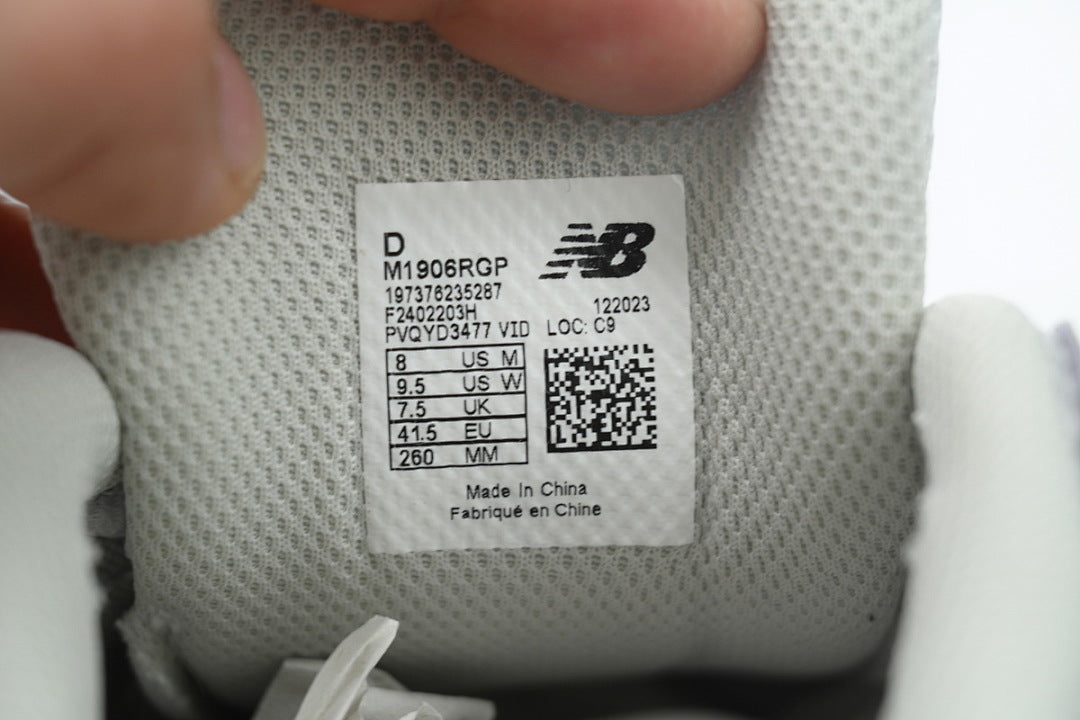 New Balance 1906R M1906RGP White Grey Green Womens Mens Retro Mesh Sneakers
