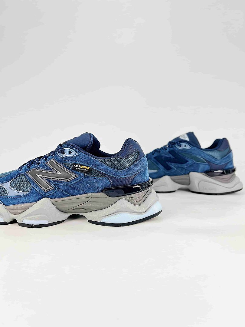 New Balance 9060 U906023D Blue Cordura Retro Chunky Sneakers for Women and Men