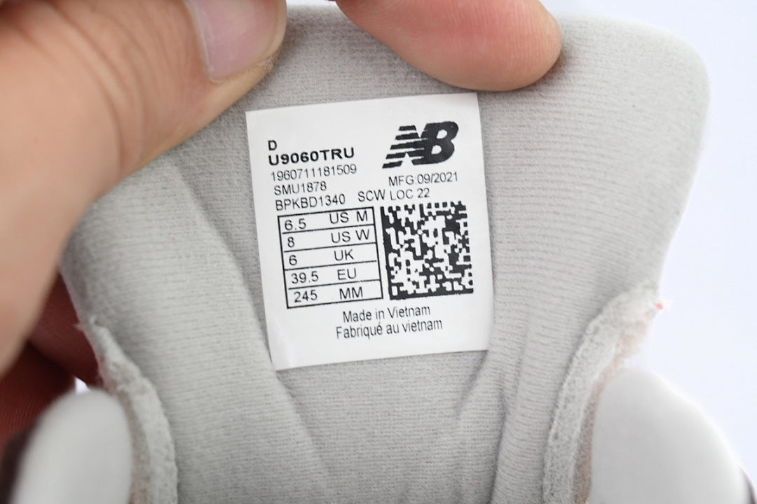 New Balance 9060 Mineral Red Cherry Blossom Pack U9060TRU Women's Men's Retro Chunky Sneakers