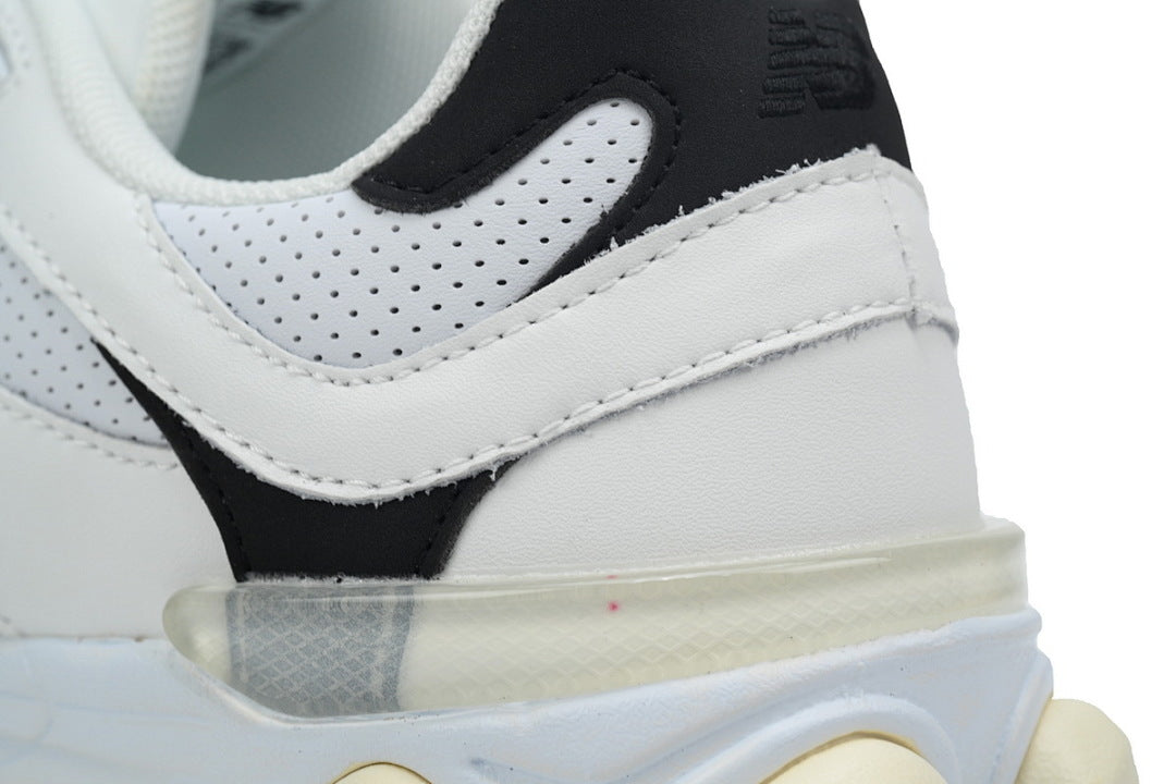 New Balance 9060 White Black U9060AAB Women's Men's Retro Chunky Sneakers