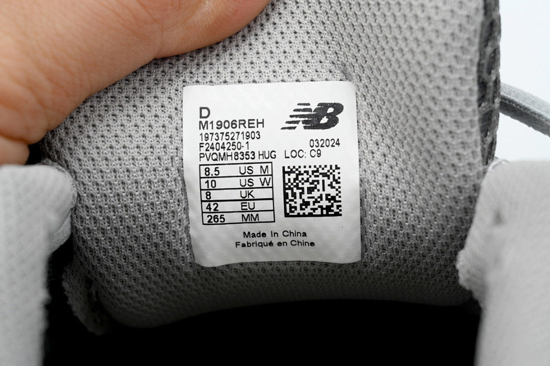 New Balance 1906R M1906REH Silver Grey Womens Mens Retro Mesh Sneakers