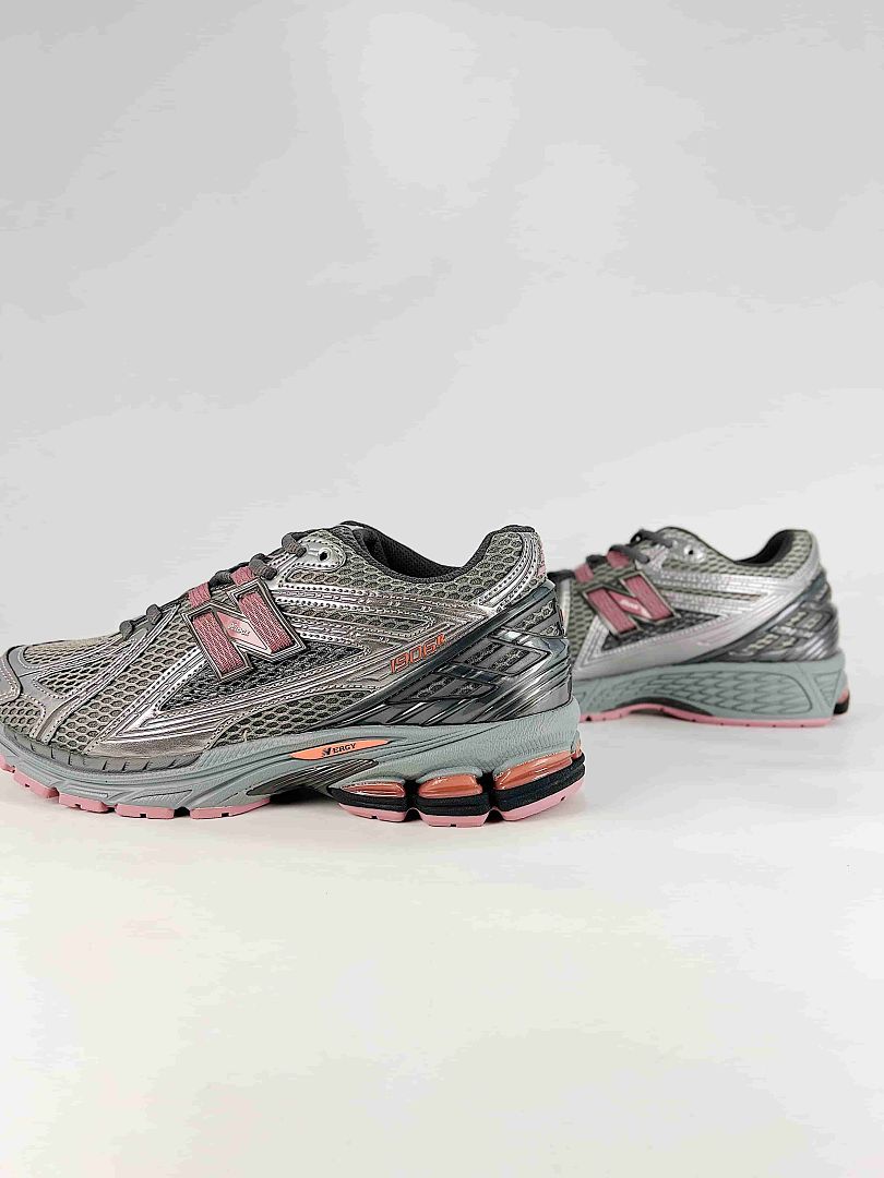 New Balance 1906R Grey Silver Pink Womens Mens Retro Mesh Sneakers