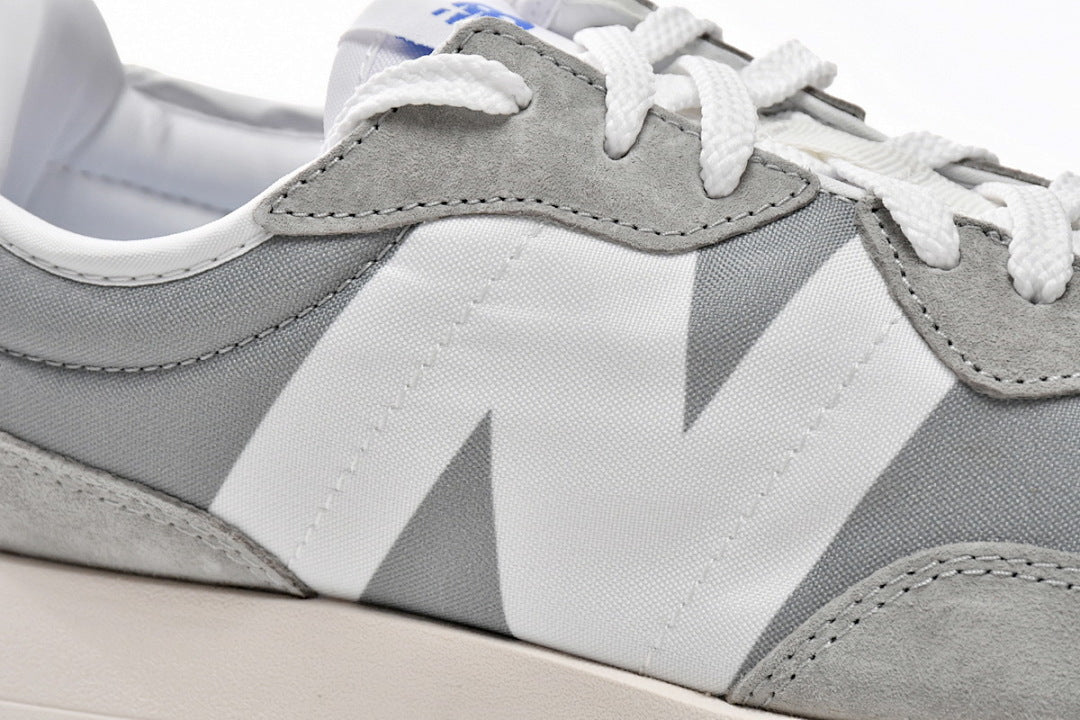 New Balance 327 'White Grey' MS327LAB Original Retro Suede Running Shoes – Men's & Women's Unisex Sneakers