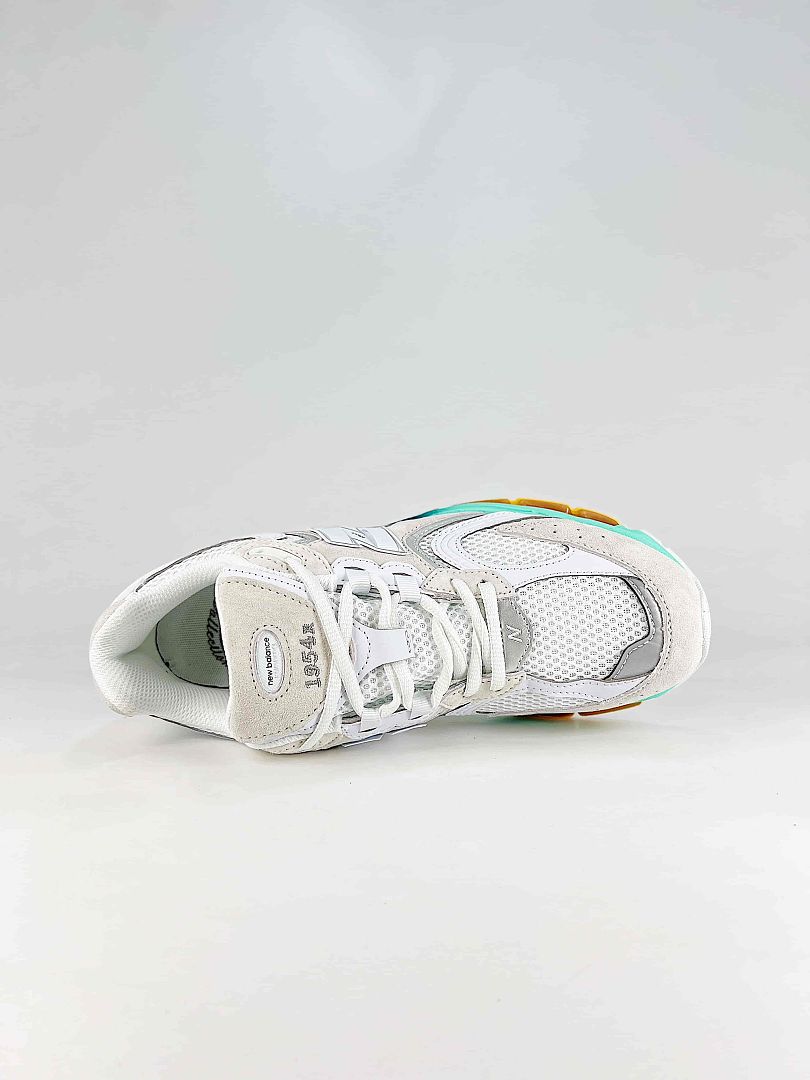 New Balance 1954R U19549XD White Teal Retro Sneakers Women Men Y2K Casual Shoes