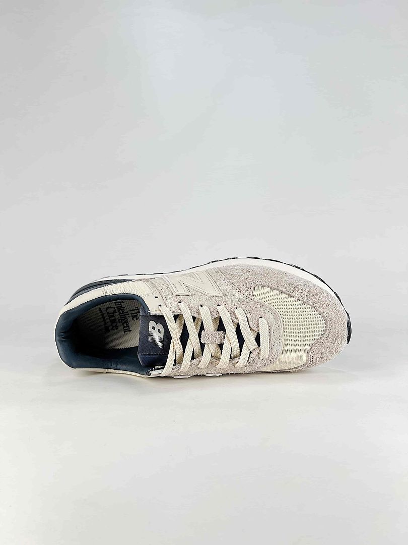 New Balance 574 U574LGWG Womens Mens Light Grey Cream Retro Casual Sneakers