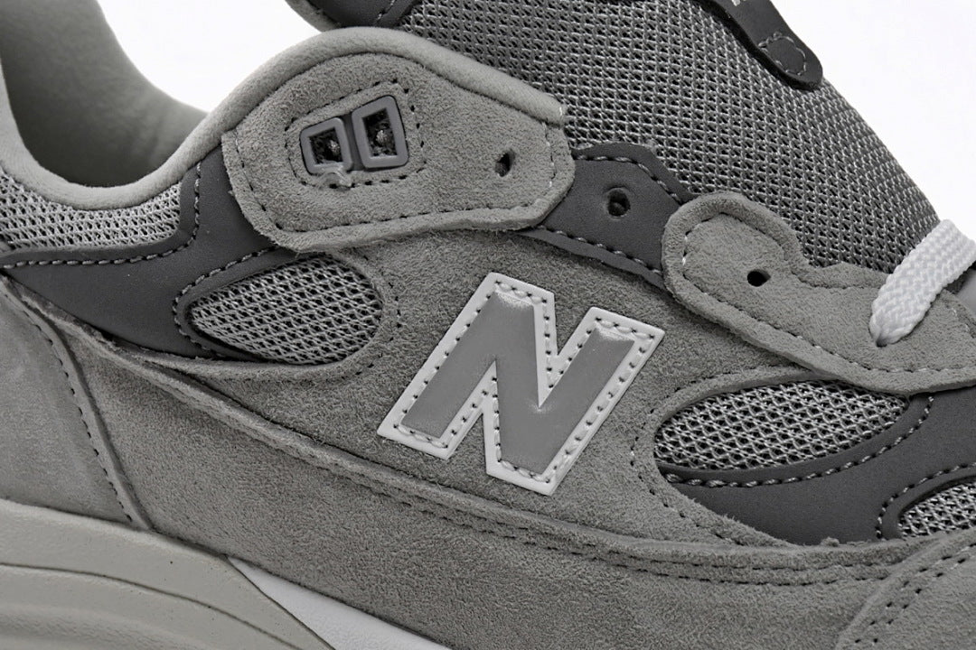 New Balance 992 M992GR Grey Retro Running Style Sneakers Women Men