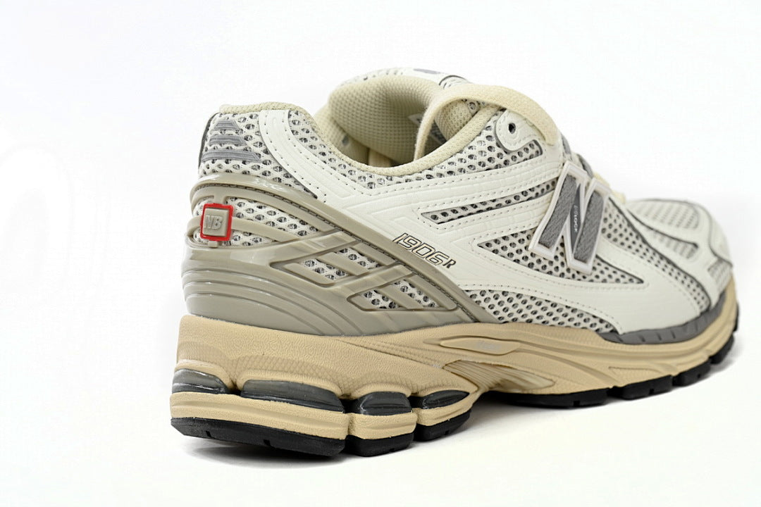 New Balance 1906R M1906RP Cream Beige Grey Womens Mens Retro Mesh Sneakers