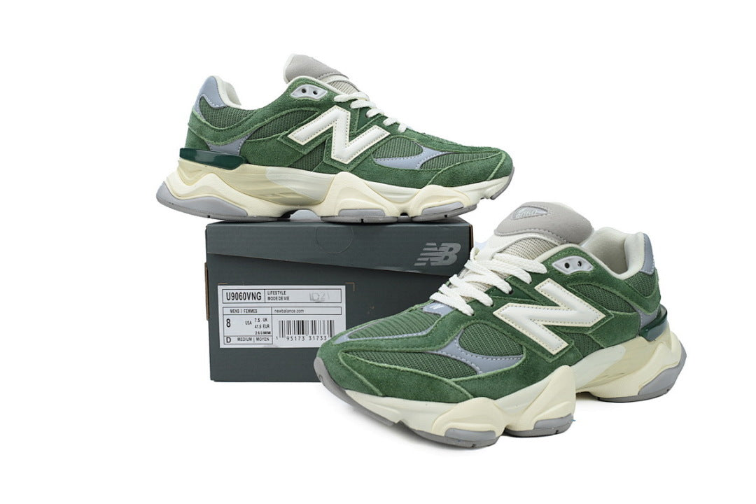 New Balance 9060 'Nori' U9060VNG Women's & Men's Green Retro Chunky Sneakers