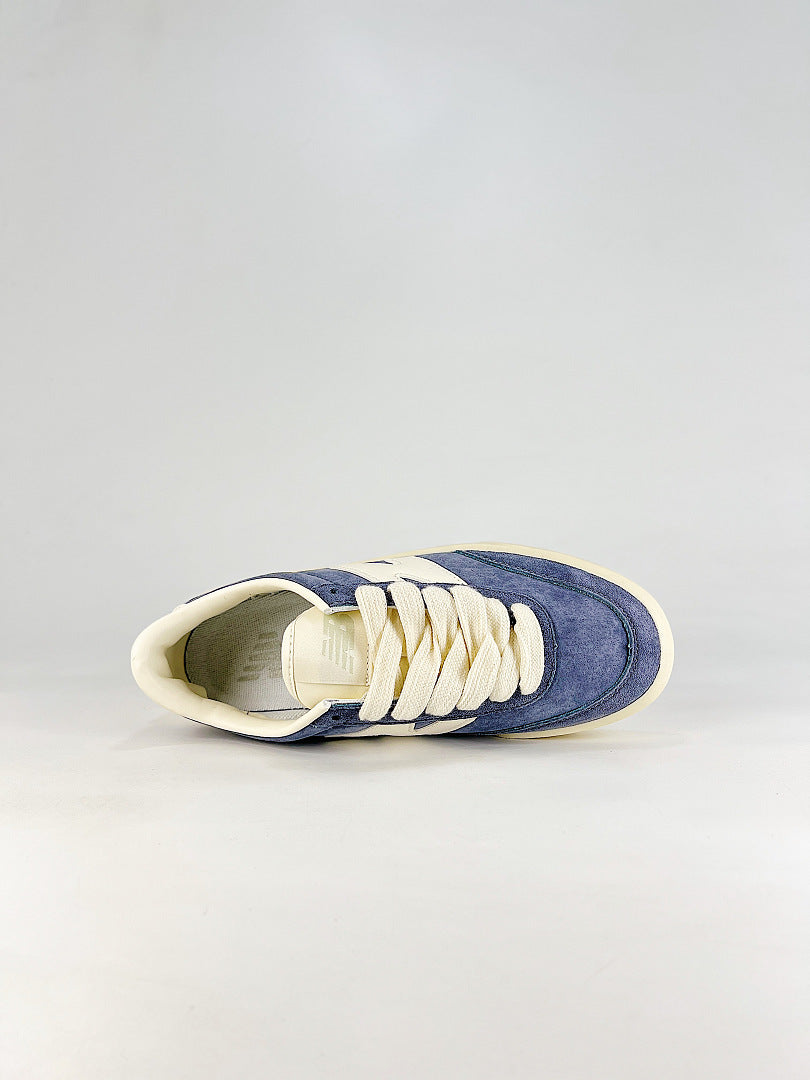 New Balance 750 U7507SP Blue Cream Platform Sneakers Retro Casual Shoes for Women and Men
