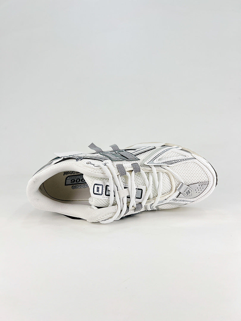 New Balance 1906 U190643N White Silver Grey Womens Mens Retro Deconstructed Mesh Sneakers