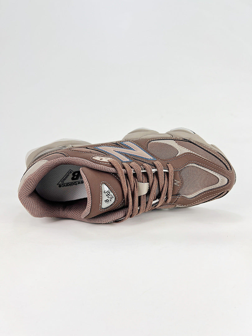 New Balance 9060 U9060493 Brown Taupe Beige Retro Chunky Sneakers for Women and Men
